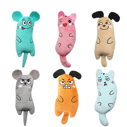 Interactive Plush Cat Toy